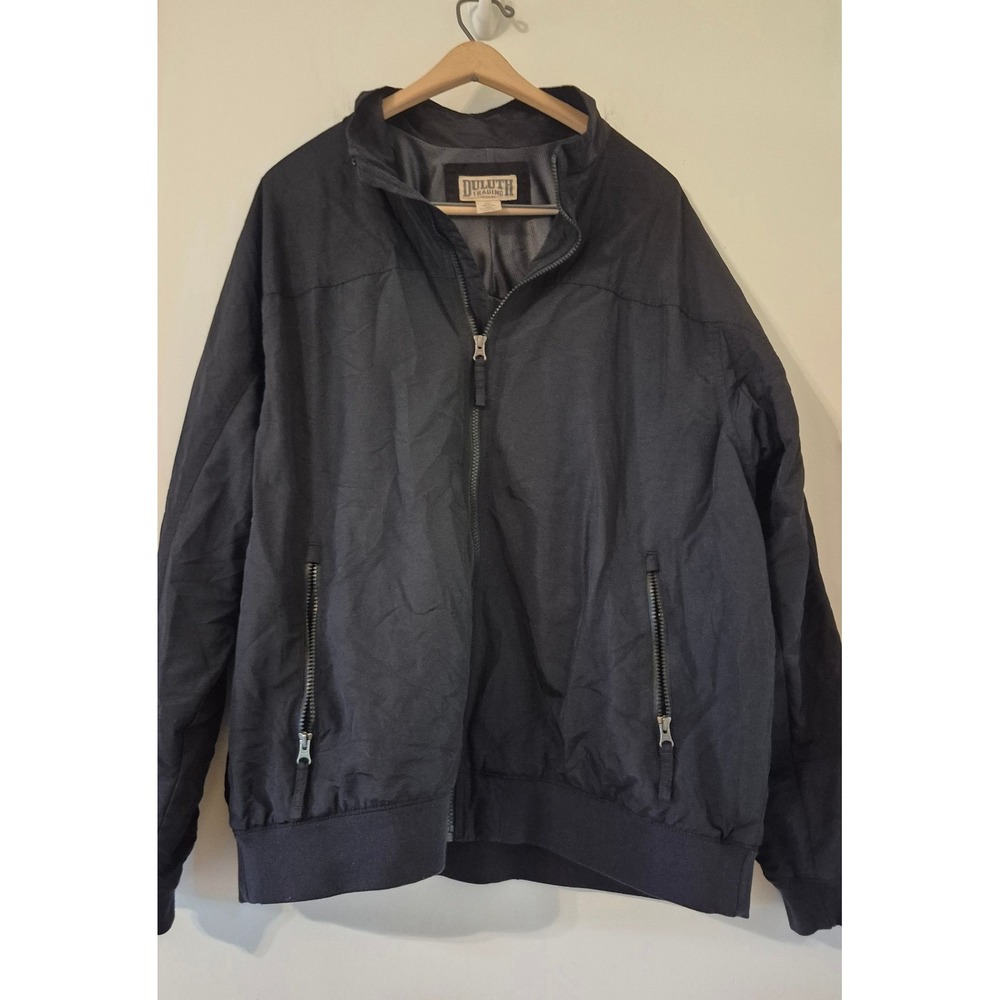 Duluth Trading Men Size XL Lightweight Full Zip Lined Grab Jacket 64615 Gorpcore